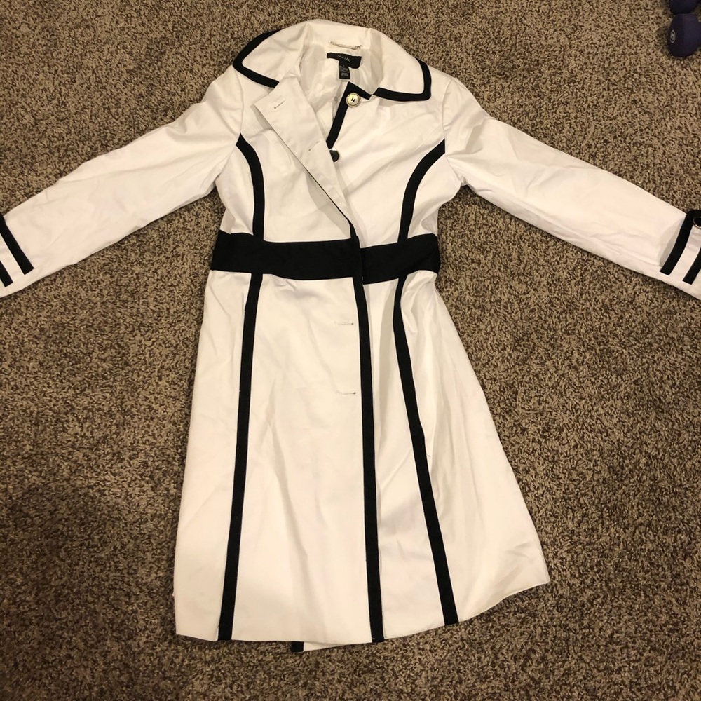 White medium weight jacket
